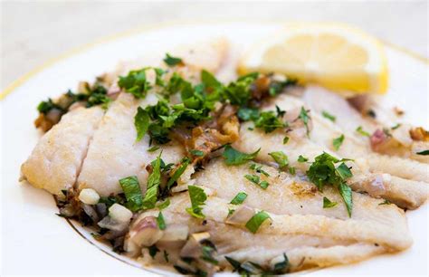 sauted-petrale-sole-in-herb-butter-sauce-simply image