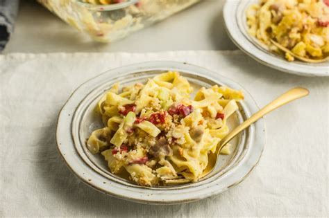 chicken-a-la-king-casserole-with-noodles image