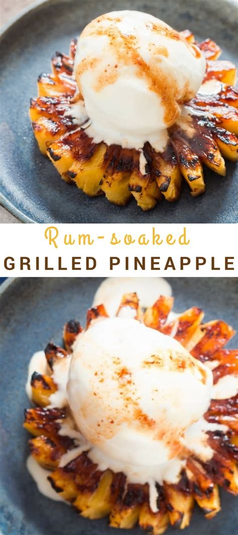 best-grilled-pineapple-with-brown-sugar-rum-glaze image