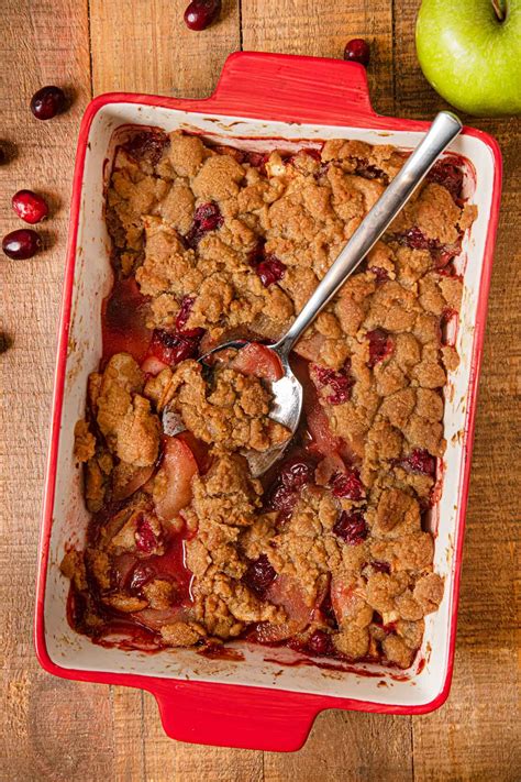 apple-cranberry-crisp-recipe-dinner-then-dessert image