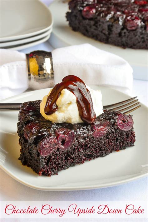 chocolate-cherry-upside-down-cake-rock image