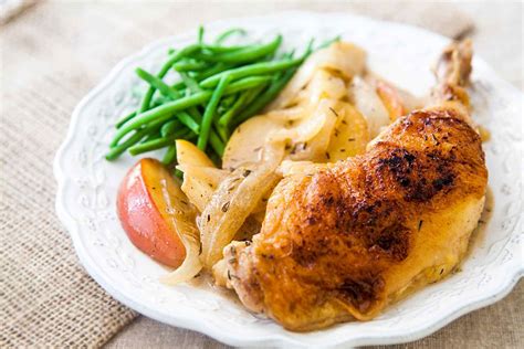 chicken-normandy-with-apples-onions-cream image