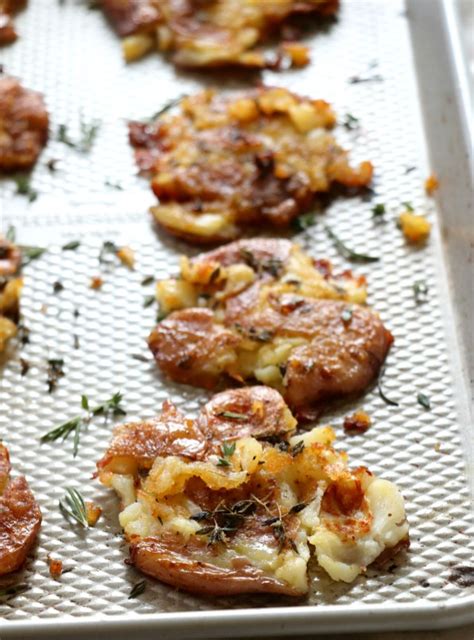 crispy-smashed-red-potatoes-dash-of-savory-cook image