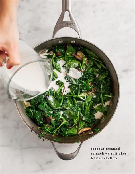 coconut-creamed-spinach-recipe-love-and-lemons image