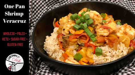 one-pan-shrimp-veracruz-grownup-dish image