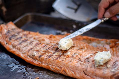 grilled-steelhead-trout-with-herb-butter-kitchen image