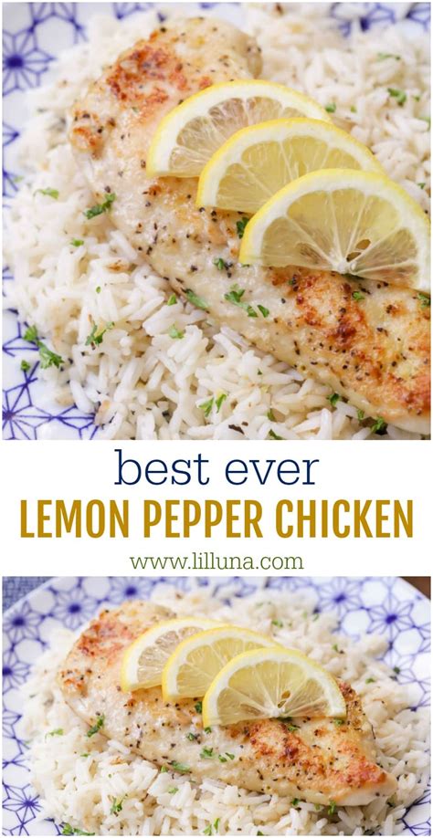 easy-lemon-pepper-chicken-4-ingredients-lil-luna image