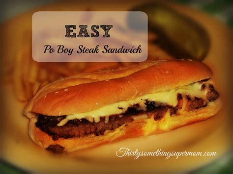 easy-po-boy-steak-sandwich image