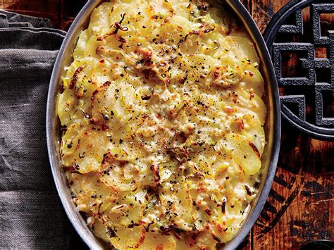 potato-and-leek-gratin-recipe-cooking-light image