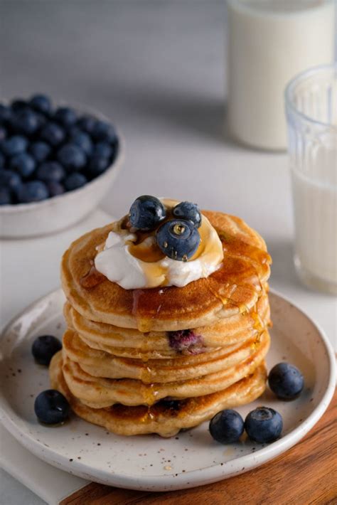 spelt-blueberry-pancakes-hockley-valley-whole-foods image