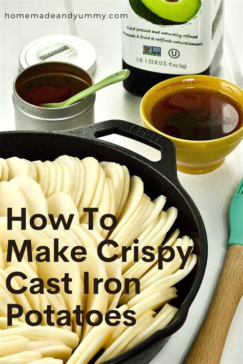 roasted-cast-iron-skillet-potatoes-homemade-yummy image