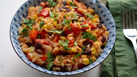 one-pot-mexican-rice-with-black-beans-and-corn image