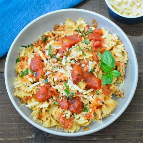 simple-turkey-sausage-with-pasta-cook-this-again-mom image