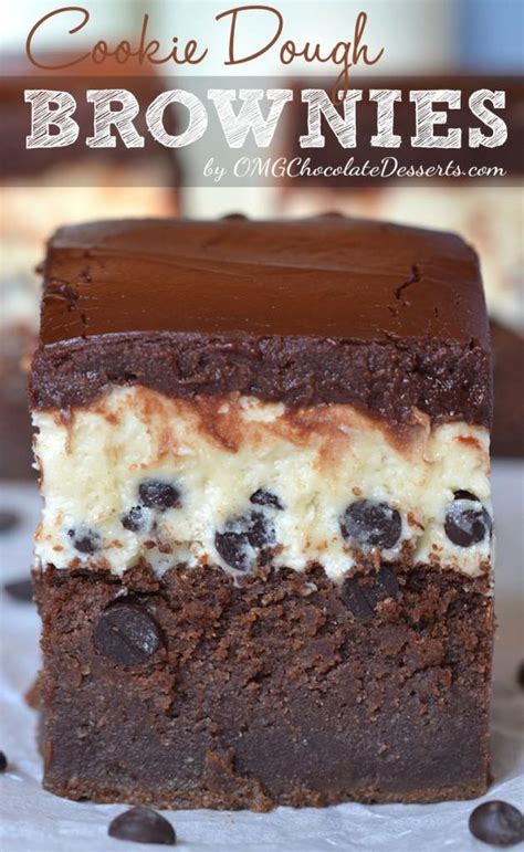 cookie-dough-brownies-omg-chocolate-desserts image