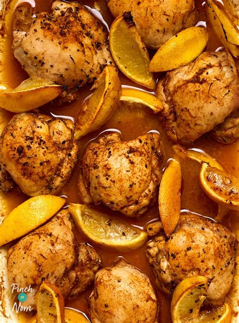 baked-chicken-thighs-with-lemon-and-cumin-pinch image