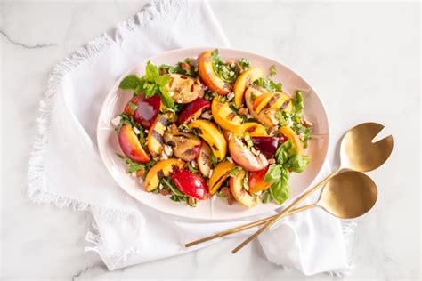 grilled-stone-fruit-salad-recipe-summer-salads image