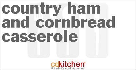 country-ham-and-cornbread-casserole image