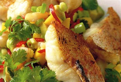 grilled-snapper-with-mango-shrimp-and-chile-salsa image