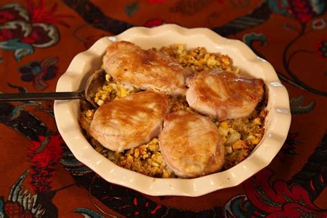 baked-pork-chops-and-corn-stuffing-make-life-special image