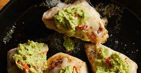 guacamole-chicken-recipe-eatingwell image