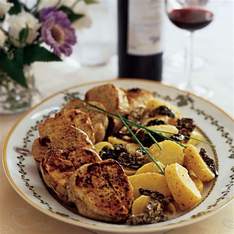 pan-seared-veal-medallions-with-french-morels image