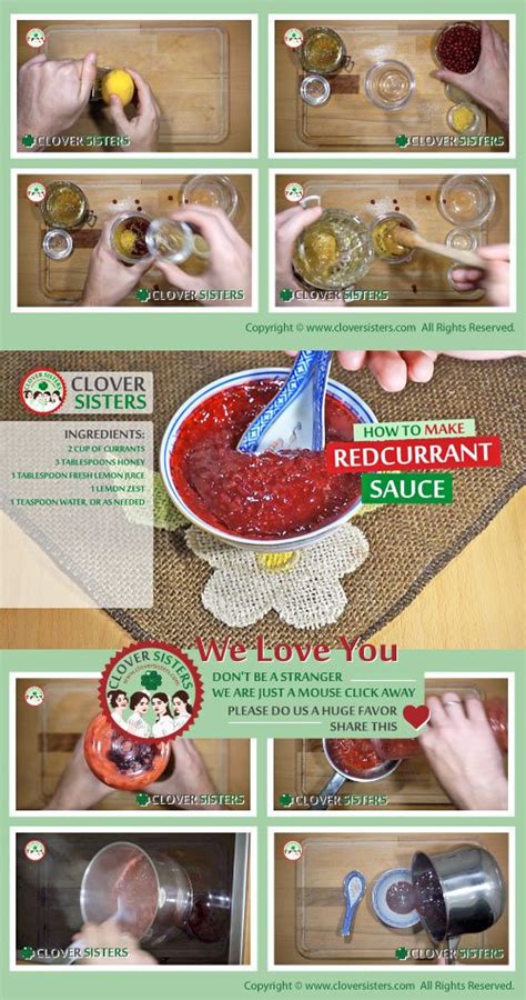 homemade-fresh-redcurrant-sauce-recipe-clover image