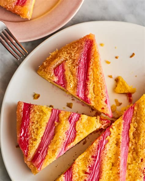 cake-mix-rhubarb-upside-down-cake-recipe-kitchn image