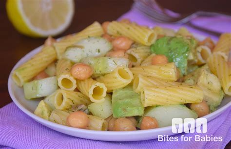 chickpea-pasta-salad-bites-for-foodies image
