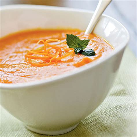 creamy-carrot-soup-recipe-myrecipes image