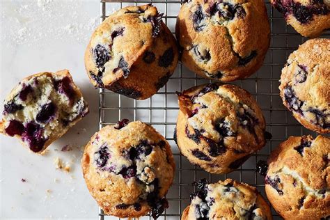 blueberry-muffins-recipe-king-arthur-baking image