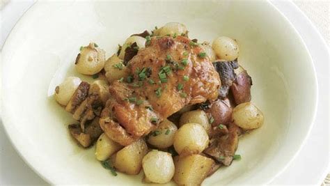 chicken-ragot-with-shiitakes-new-potatoes image