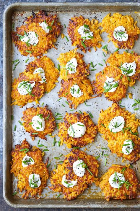 butternut-squash-fritters-damn-delicious image