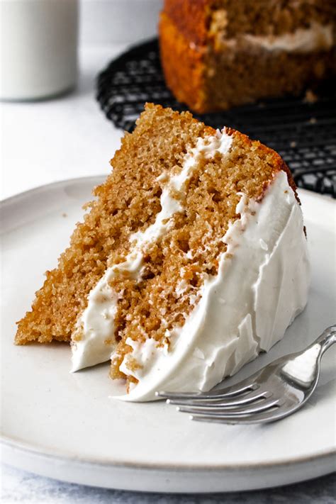 easy-buttermilk-spice-cake-with-maple-cream-cheese image