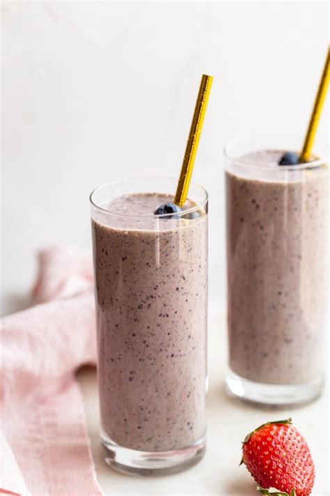 favorite-kefir-smoothie-with-berries-greens-miss-allies-kitchen image