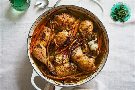 olive-oil-roasted-chicken-with-caramelized-carrots image