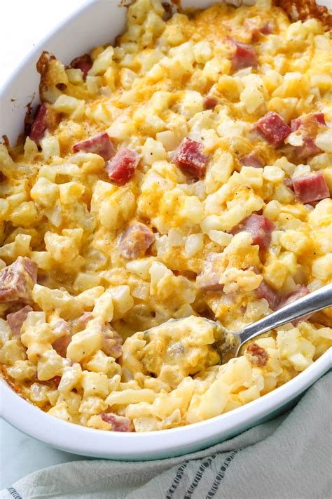 the-easiest-cheesy-ham-and-potato-casserole-all-things image