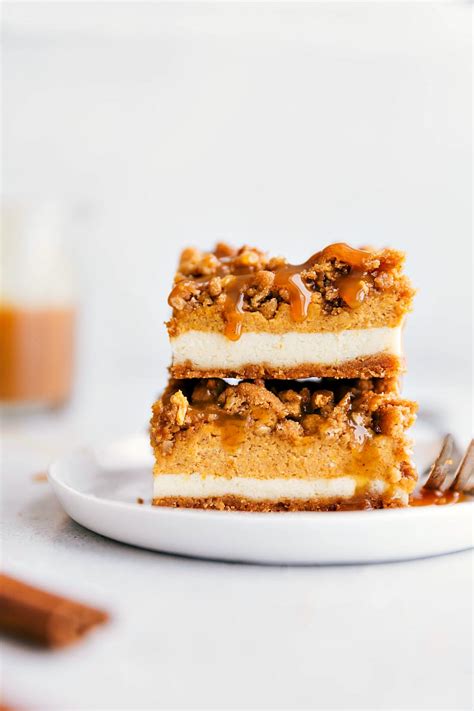 pumpkin-cheesecake-bars-chelseas-messy-apron image