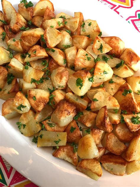 easy-oven-roasted-potatoes-recipe-best-ever-melanie image