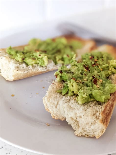 smashed-avocado-on-baguette-a-simple-brunch image
