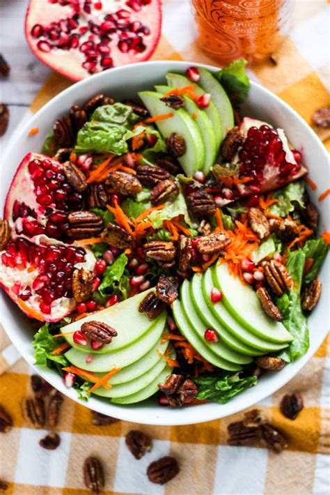 apple-pomegranate-pecan-salad-with-sparkling image