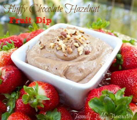 fluffy-chocolate-hazelnut-fruit-dip-family-table image