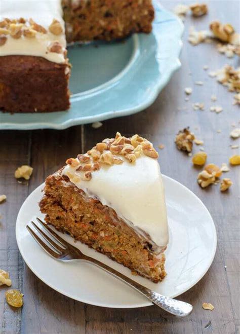 healthy-carrot-cake-w-skinny-cream-cheese-frosting image