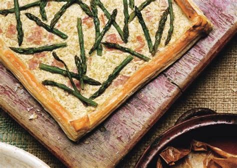 asparagus-ricotta-tart-with-comt-cheese-recipe-bon image