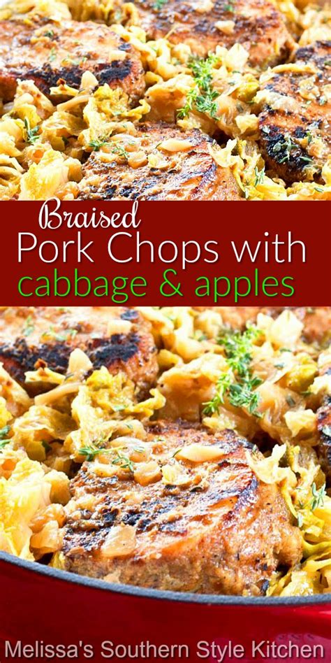 braised-pork-chops-with-cabbage-and-apples image