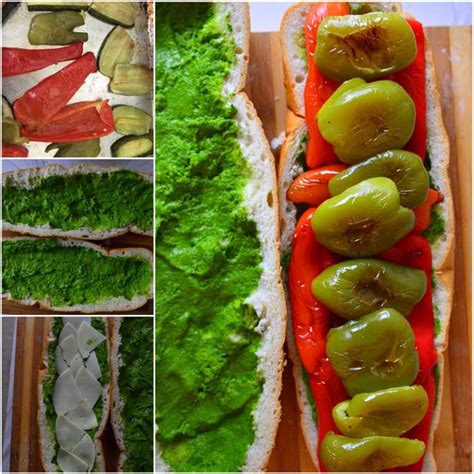 picnic-sandwich-loaf-with-roasted-vegetables image