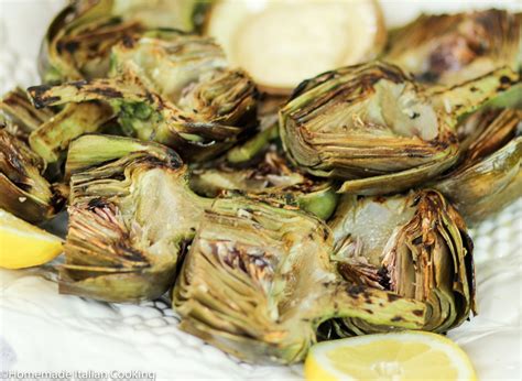 grilled-artichokes-with-garlic-aioli-homemade image