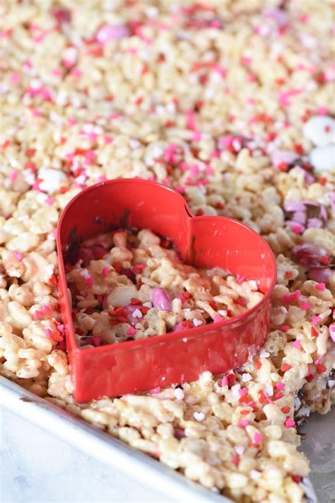 heart-shaped-valentine-rice-krispie-treats-with-mms image