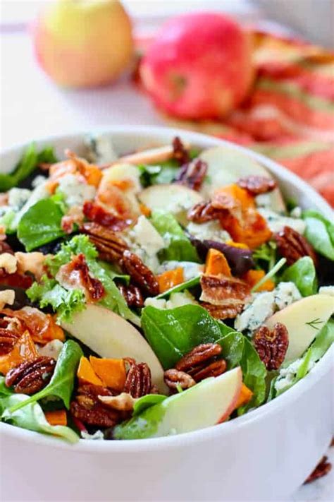 autumn-salad-with-roasted-sweet-potatoes-and-maple image