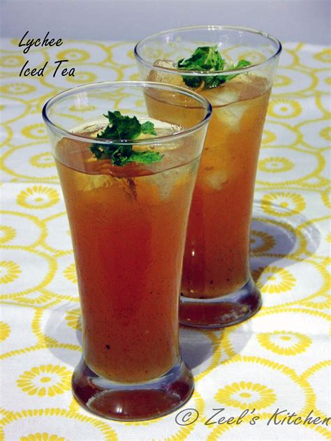 lychee-iced-tea-recipe-zeels-kitchen image