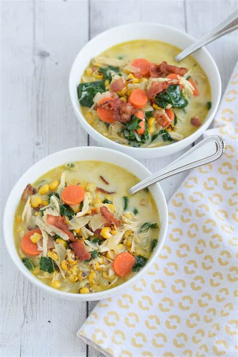 creamy-chicken-and-corn-soup-with-bacon-seasonal-cravings image